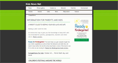 Desktop Screenshot of kidsnewsnet.com